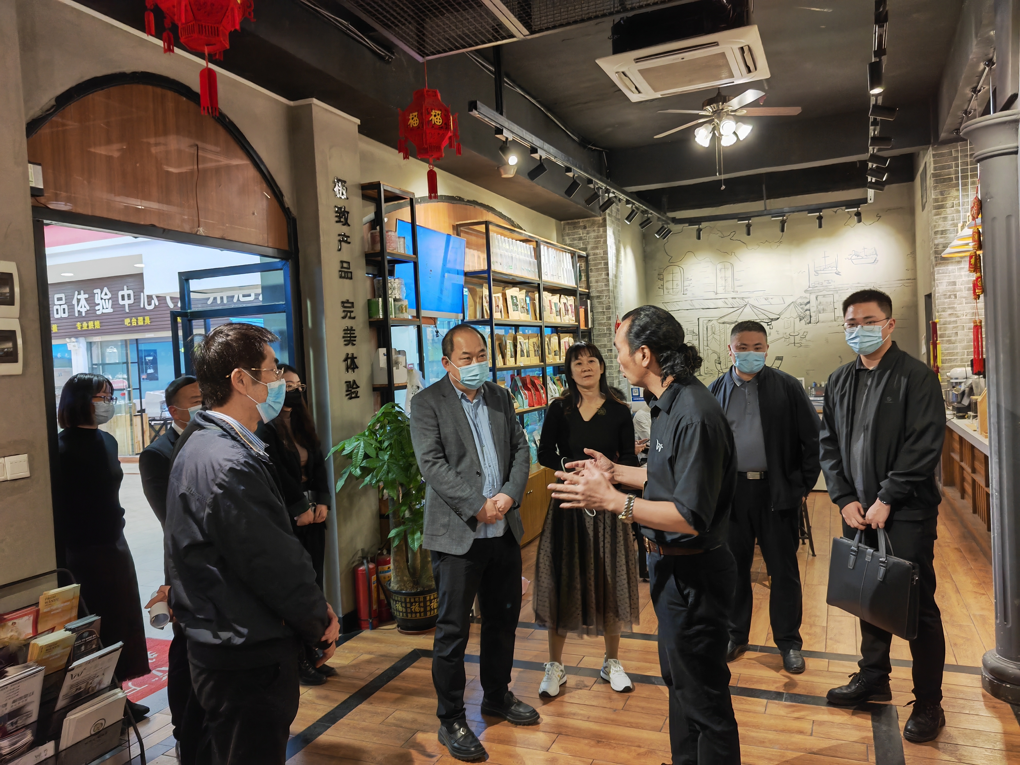 廣州白云區(qū)楊顏澤常務(wù)副區(qū)長一行到金達(dá)調(diào)研“食材之都”高質(zhì)量發(fā)展工作